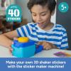 Educational Insights 3D Sticker Maker Kit – Craft Kit for Kids, Mess Free Activity, Make Your Own Sticker Machine, DIY Puffy Stickers for Kids, Creative Gifts, Boys & Girls Ages 5+