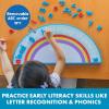 Educational Insights ABC Arc Mat AlphaMagnets® Set – Alphabet Magnets for Kids, Magnetic Spelling Set & Letter Learning Board, Classroom or Homeschool ABCs Activity for Kids Ages 3-5(1-Pack)