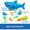 Educational Insights Design & Drill® Shark – Take Apart Toy, 13 Pieces, Kid-Friendly Screwdriver, Toddler STEM Toy, Gift for Ages 3+