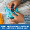 Educational Insights Dressing Skills Bean Bags – Montessori Busy Board Activites for Toddlers, Shoe Tying Practice, Occupational Therapy Toys, Teach Life Skills & Learn How to Dress for Kids Ages 4+