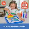 Educational Insights Squeegee Art Kit – Painting Kit for Kids, Children’s Painting Kits, Screen Free Activites & DIY Projects, Mess-Free Art Kits for Kids, Boys & Girls Ages 5+
