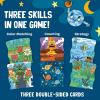 Educational Insights Tumbleblobs™ Blob-Dropping Strategy Game – Toddler Board Games for 1-2 Players, Preschool Color Matching, Memory & Counting Activities, Fine Motor Fun and Gifts for Kids Ages 3+