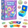 Educational Insights 3D Sticker Maker Kit – Craft Kit for Kids, Mess Free Activity, Make Your Own Sticker Machine, DIY Puffy Stickers for Kids, Creative Gifts, Boys & Girls Ages 5+