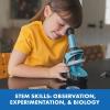 Educational Insights GeoSafari® Microscope Science Set – STEM Kits for Kids, 400x Magnification, Scientific Discovery Toys for Classroom or Home Projects, Biology & Chemistry Experiments, Ages 7+