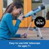 Educational Insights GeoSafari Starview Telescope – Kids Telescope for Beginner Astronomy, Stargazing & Viewing Planets, Home or Classroom Science Set, Space Discovery & STEM Gifts for Ages 7+(Starview Telescope)