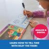 Educational Insights Time to Learn Small Group Activity Set – Kids Clock Toy, Teaching Clock for Kids Games, Practice How to Tell Times on Analog & Digital Clocks, Fun Classroom Resource, Ages 6+(Single)