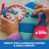 Educational Insights Time to Learn Small Group Activity Set – Kids Clock Toy, Teaching Clock for Kids Games, Practice How to Tell Times on Analog & Digital Clocks, Fun Classroom Resource, Ages 6+(Classroom Set)