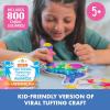 Educational Insights Tufting Kit – Arts and Crafts for Kids Ages 4-8, Poke in Art Kits for Girls and Boys, DIY Toddler Craft Sets, Poke-in Fabric Supplies, Mess-Free Kids Activity Kit Ideas