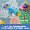 Educational Insights Tufting Kit – Arts and Crafts for Kids Ages 4-8, Poke in Art Kits for Girls and Boys, DIY Toddler Craft Sets, Poke-in Fabric Supplies, Mess-Free Kids Activity Kit Ideas