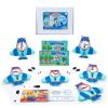 Educational Insights Time to Learn Small Group Activity Set – Kids Clock Toy, Teaching Clock for Kids Games, Practice How to Tell Times on Analog & Digital Clocks, Fun Classroom Resource, Ages 6+(Classroom Set)