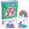 Educational Insights Tufting Kit – Arts and Crafts for Kids Ages 4-8, Poke in Art Kits for Girls and Boys, DIY Toddler Craft Sets, Poke-in Fabric Supplies, Mess-Free Kids Activity Kit Ideas