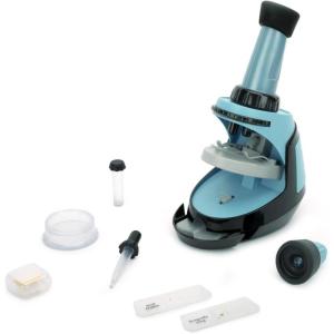 Educational Insights GeoSafari® Microscope Science Set – STEM Kits for Kids, 400x Magnification, Scientific Discovery Toys for Classroom or Home Projects, Biology & Chemistry Experiments, Ages 7+