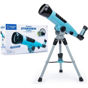 Educational Insights GeoSafari Starview Telescope – Kids Telescope for Beginner Astronomy, Stargazing & Viewing Planets, Home or Classroom Science Set, Space Discovery & STEM Gifts for Ages 7+(Starview Telescope)