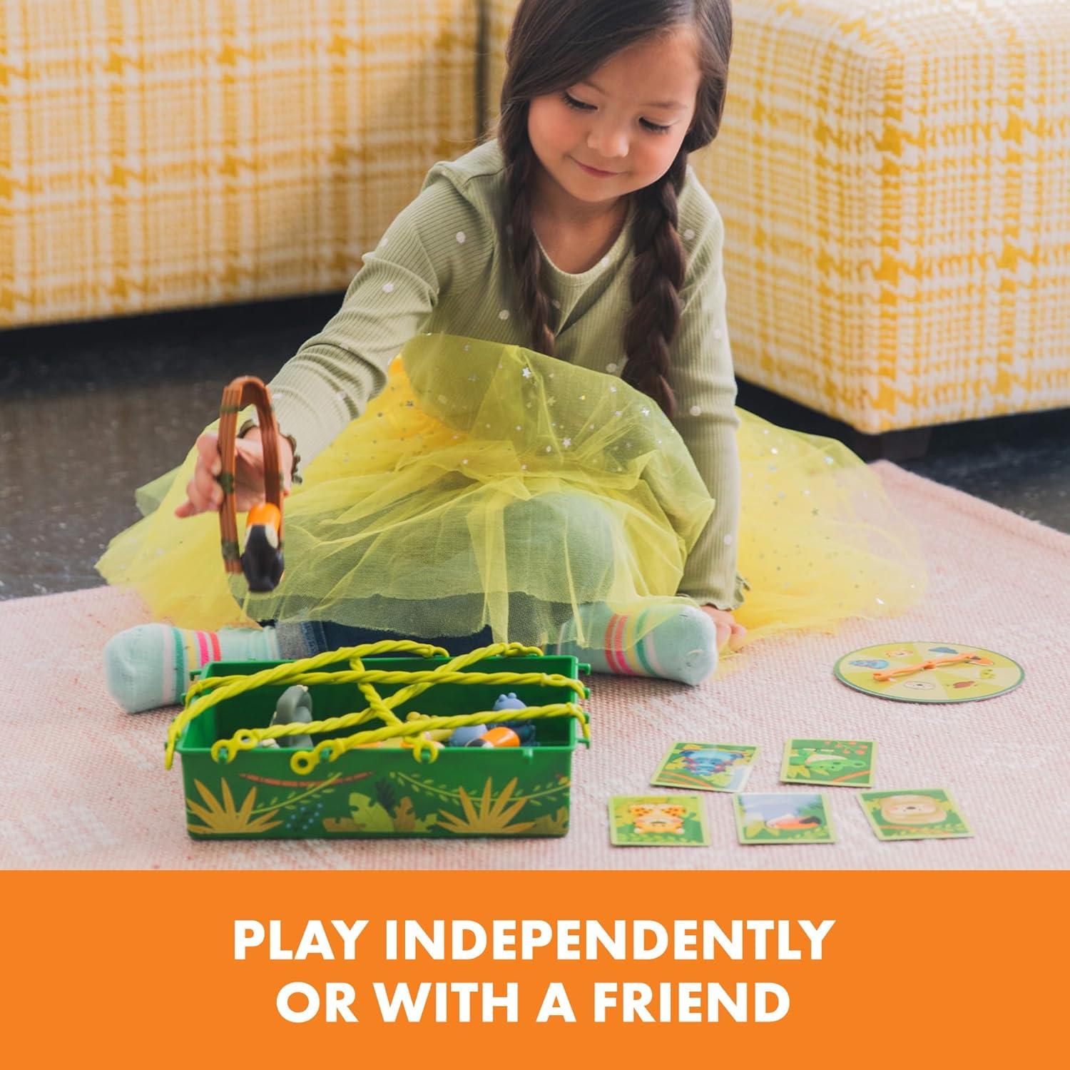imageEducational Insights Jungle Rescue Cute Preschool Board Games for Kids Toddler Fine Motor Skills Animal Matching Games for Toddlers 35 2Players Boys and Girls Ages 3