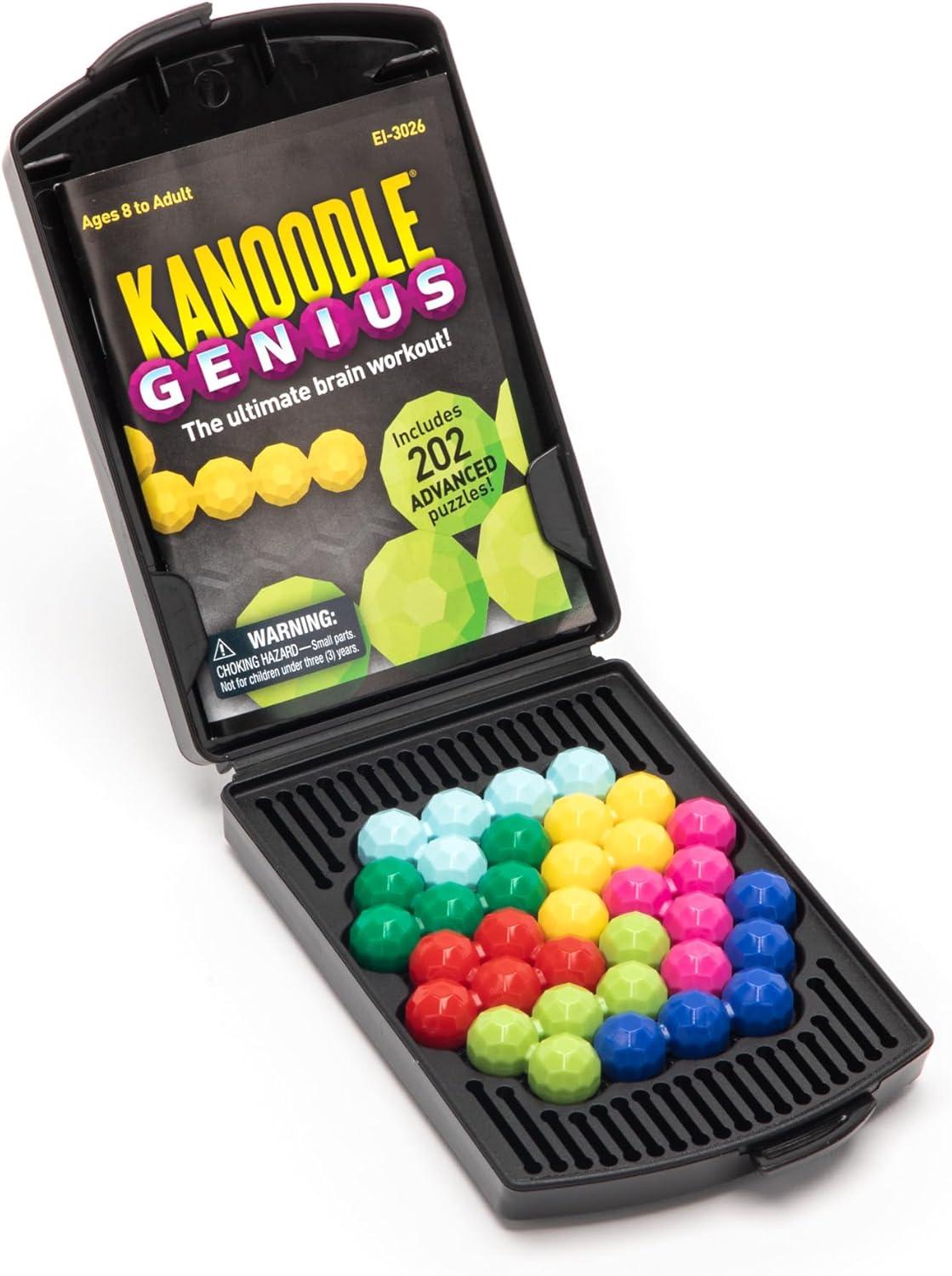 imageEducational Insights Kanoodle Genius 3D Puzzle Brain Teaser Game For Adults Teens ampamp Kids Over 200 Challenges Easter Basket Stuffers for Kids Gift for Ages 8