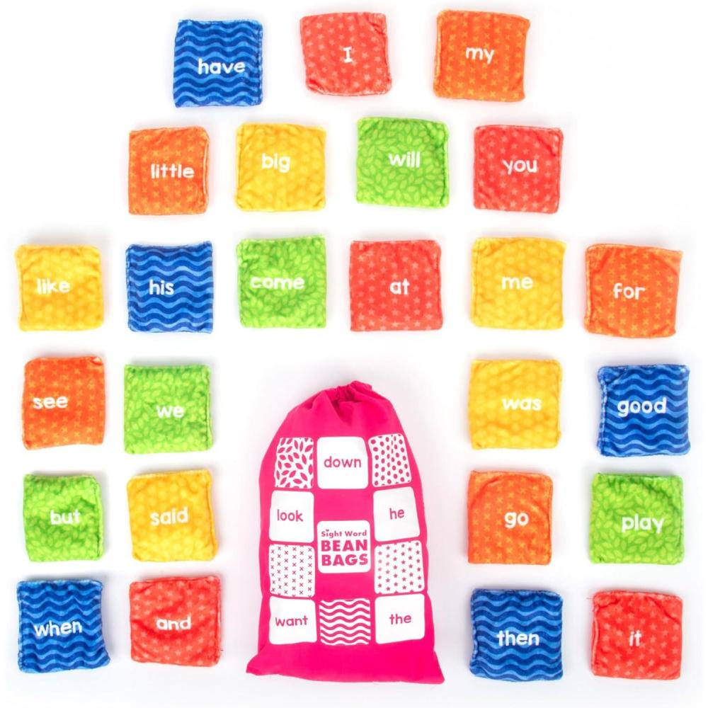imageEducational Insights Sight Word Bean Bags Tactile Bean Bags for Kids Classroom Toddler Learning Activities Gift for Kids Ages 3
