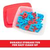 Educational Insights Color-Coded Lowercase AlphaMagnets, Set of 42 Magnetic Lowercase Letters: Perfect for Homeschool, Preschool Readiness & Classroom, Ages 3+(AlphaMagnets)