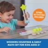 Educational Insights Count & Match Wooden Set – Counting Toys for Kids, Preschool Math Manipulatives & Fine Motor Skill Games, Toddler Learning Toys, Montessori Number Sets for Toddlers Ages 3+