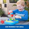 Educational Insights Design & Drill Bolt-It Bucket – Construction Toys & Toddler Tools, Kids Tool Set with Real Electric Drill Toy, Take Apart STEM Set, Building Kits and Gifts for Ages 3+(Bolt-It Bucket)