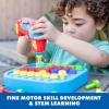 Educational Insights Design & Drill Bolt-It Bucket – Construction Toys & Toddler Tools, Kids Tool Set with Real Electric Drill Toy, Take Apart STEM Set, Building Kits and Gifts for Ages 3+(Bolt-It Bucket)