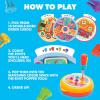 Educational Insights Design & Drill Rivet Pop Cafe – Toddler STEM Toys, Occupational Therapy Games and Construction Toy Tools, Color Matching Activities for Kids, Fine Motor Toys for Toddlers 3-4