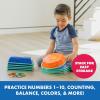 Educational Insights Hop to 10 Stepping Stones – Non Slip Nesting Stepping Stones for Kids, Early Math and Gross Motor Skills Toys for Toddlers 3-5, Indoor Active Play, Outdoor Play Equipment