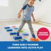 Educational Insights Hop to 10 Stepping Stones – Non Slip Nesting Stepping Stones for Kids, Early Math and Gross Motor Skills Toys for Toddlers 3-5, Indoor Active Play, Outdoor Play Equipment