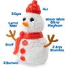 Educational Insights Playfoam Build-a-Snowman Toy, Set of 3, Fidget Sensory Toy, Boys & Girls Ages 3+