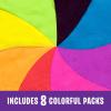 Educational Insights Playfoam Sand 8-Pack – Play Sand for Sensory Table, Squishy Sensory Bin Filler, Moldable Crafting Compound for Toddlers at Home or in The Classroom, Kids Ages 3+