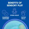 Educational Insights Playfoam® Sand Sensory Spheres – Relaxing Zen Garden Kits for Calm Down Corner or Desk, Anxiety Tools and Meditation Sets for Kids & Adults, Stress Relief Toys, Ages 5+
