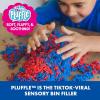 Educational Insights Pluffle® 4-Pack – Sensory Bin Foam Set, No Mess Alternative to Sand Toys & Slime for Toddlers, Fun Sensory Table Filler for Home or Classroom, Gift for Kids Ages 3+(Red  Blue  Orange  Black)