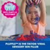 Educational Insights Pluffle® 4-Pack – Sensory Bin Foam Set, No Mess Alternative to Sand Toys & Slime for Toddlers, Fun Sensory Table Filler for Home or Classroom, Gift for Kids Ages 3+(Red  Pink  Blue & Purple)