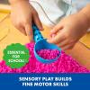 Educational Insights Pluffle® 4-Pack – Sensory Bin Foam Set, No Mess Alternative to Sand Toys & Slime for Toddlers, Fun Sensory Table Filler for Home or Classroom, Gift for Kids Ages 3+(Green  Blue  Pink & Black)