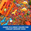 Educational Insights Pluffle® Mini 8-Pack – Sensory Bin Foam Set, No Mess Alternative to Sand Toys & Slime for Toddlers at Home or in The Classroom, Fun Sensory Table Filler, Gift for Kids Ages 3+