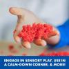 Educational Insights Pluffle® Sand Bulk Pack – Sensory Bin Foam Set, No Mess Alternative to Sand Toys & Slime for Toddlers at Home or in The Classroom, Fun Sensory Table Filler, Gift for Kids Ages 3+(Red & Blue)