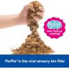 Educational Insights Pluffle® Sand Bulk Pack – Sensory Bin Foam Set, No Mess Alternative to Sand Toys & Slime for Toddlers at Home or in The Classroom, Fun Sensory Table Filler, Gift for Kids Ages 3+(Sand)