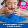 Educational Insights Pluffle® Sand Bulk Pack – Sensory Bin Foam Set, No Mess Alternative to Sand Toys & Slime for Toddlers at Home or in The Classroom, Fun Sensory Table Filler, Gift for Kids Ages 3+(Red & Blue)