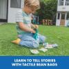 Educational Insights Storytelling Bean Bags – Tactile Bean Bags for Kids Classroom, Includes 15 Bean Bags, Gift for Ages 3+
