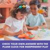 Educational Insights Time to Fly – Telling Time Board Game, Toddler Learning Clock Toy, Preschool Board Games, Number Recognition, Learn to Read Digital and Analog Clocks for Kids Ages 4+