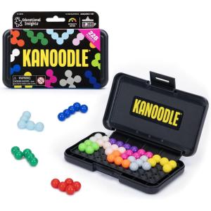 Educational Insights Kanoodle – Original 3D Brain Teaser Puzzle, Single Player Mind Challenge Toys, Handheld Travel Games, Challenging Logic Puzzles and Gifts for Kids, Teens & Adults Ages 7+(Medium)