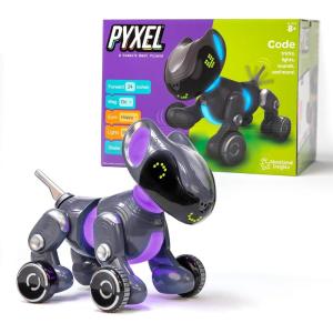 Educational Insights PYXEL A Coder’s Best Friend – Programmable Coding Robot for Kids with Blockly & Python Languages, Learn Early Robotics, Kids Robot & STEM Toys for Boys and Girls Ages 8+