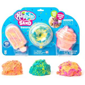 Educational Insights Playfoam Sand Sweets, Play Sand, Sensory Toy, Gift for Kids Ages 3+(1 Count (Pack of 1))