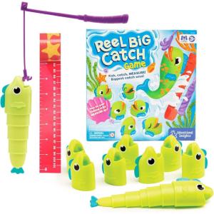 Educational Insights Reel Big Catch Game – Fishing Games for Kids, Toddler Fine Motor Games, Early Math Preschool Toys, Fun Family Activities and Learning Gifts for Boys & Girls Ages 3+