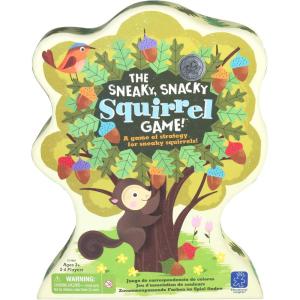Educational Insights The Sneaky, Snacky Squirrel Game – Cute Preschool Board Games for Kids, Toddler Fine Motor Skills, Color Matching Kids Games and Fun Gifts for Girls & Boys Ages 3+(Squirrel Game)