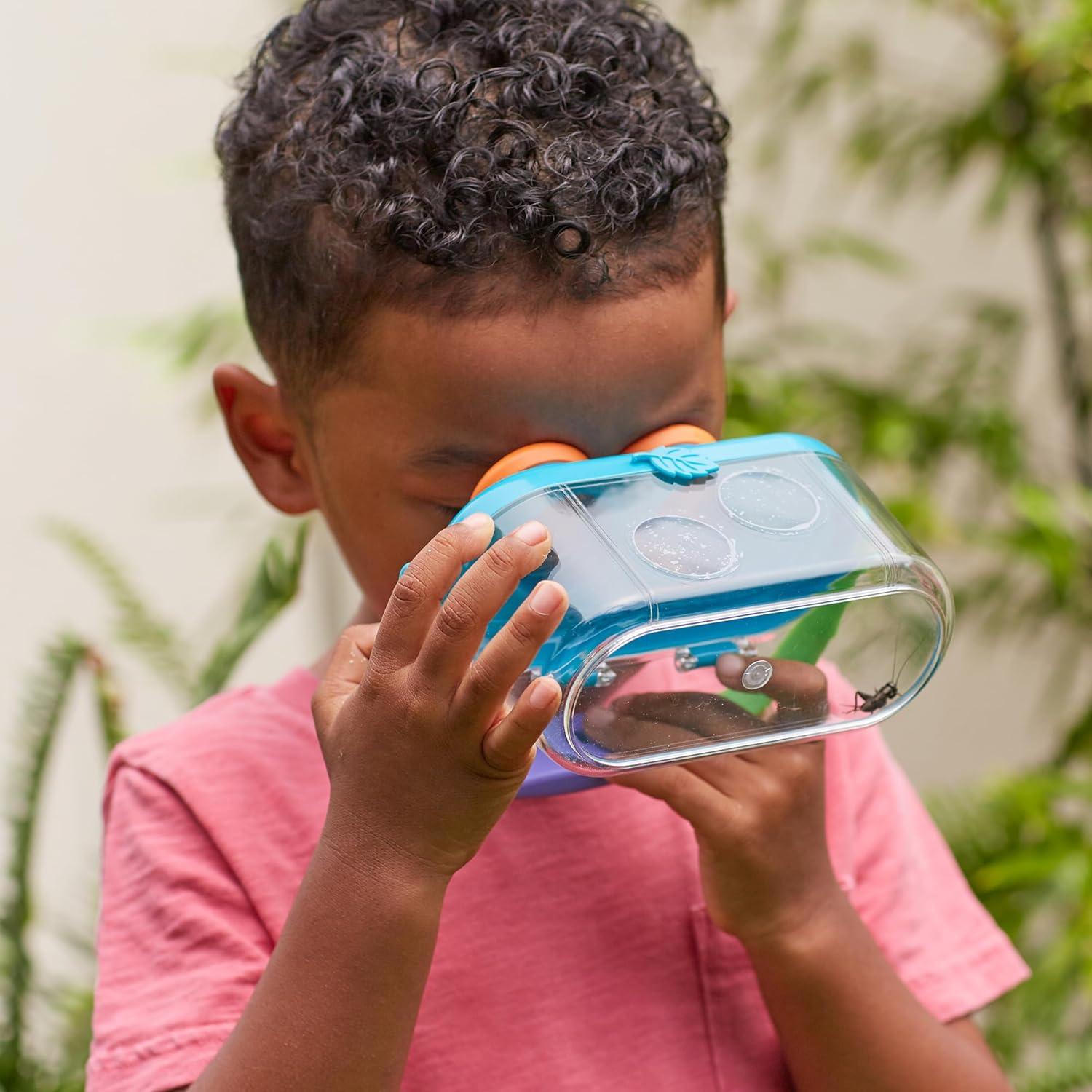 imageEducational Insights GeoSafari Jr Bugnoculars Kids Outdoor Toys Bug Container to Catch ampamp Observe Outdoor Play for Ages 3