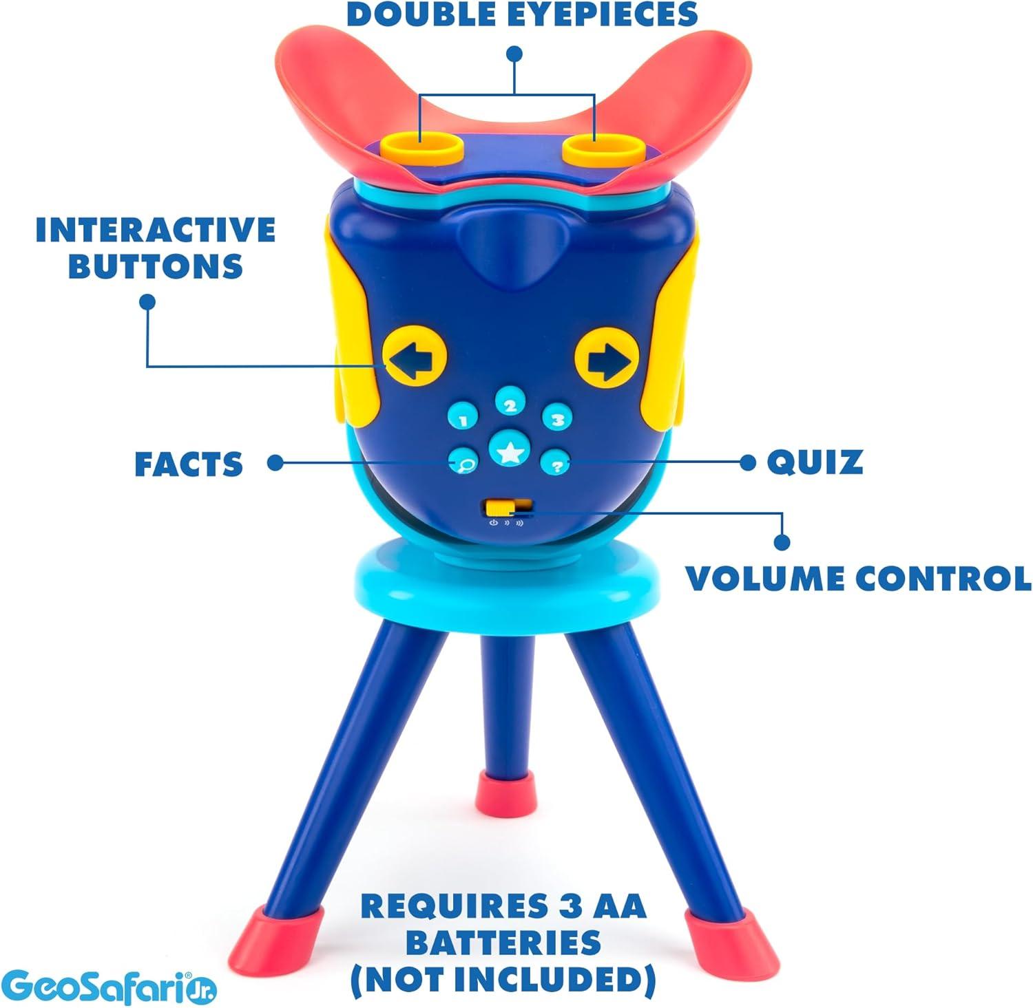 imageEducational Insights GeoSafari Jr Talking Space Explorer Preschool Science STEM Toy Easter Basket Stuffers for Kids Gift for Kids Ages 4