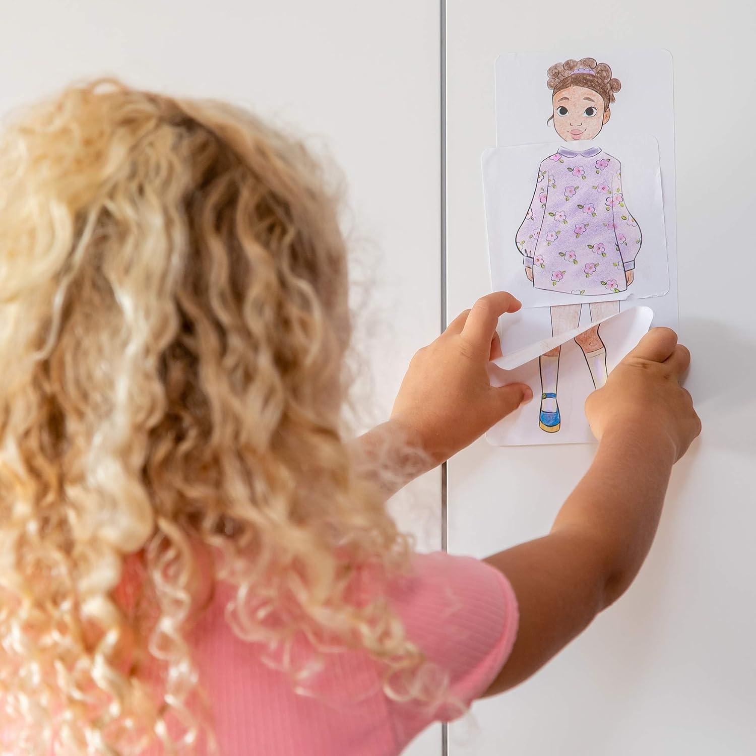 imageEducational Insights PaperCraft Fashion Parade Paper Dolls and Dress Up Toys Kids Craft Kits Travel Toys for Toddlers 35 Fashion Dolls Paper Doll Book Drawing Activities for Boys and Girls