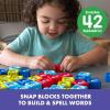 Educational Insights Alphabet BubbleBrix – ABC Learning Toys for Toddlers, Preschool Letter Recognition Blocks and Fine Motor Manipulatives, Alphabet Pop It, Classroom Activities for Kids Ages 3+