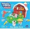 Educational Insights Design & Drill Bolt Buddies Barn – Construction Toys & Tools for Kids, Take Apart STEM Set with Real Electric Toy Drill, Pretend Play Building Kit, Gifts for Toddlers Ages 3+