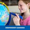 Educational Insights GeoSafari Jr. Talking Globe Featuring Bindi Irwin – Interactive Globe for Children, World Map for Kids, Classroom Geography Resources & Gifts for Boys and Girls Ages 4+(Bindi Irwin)